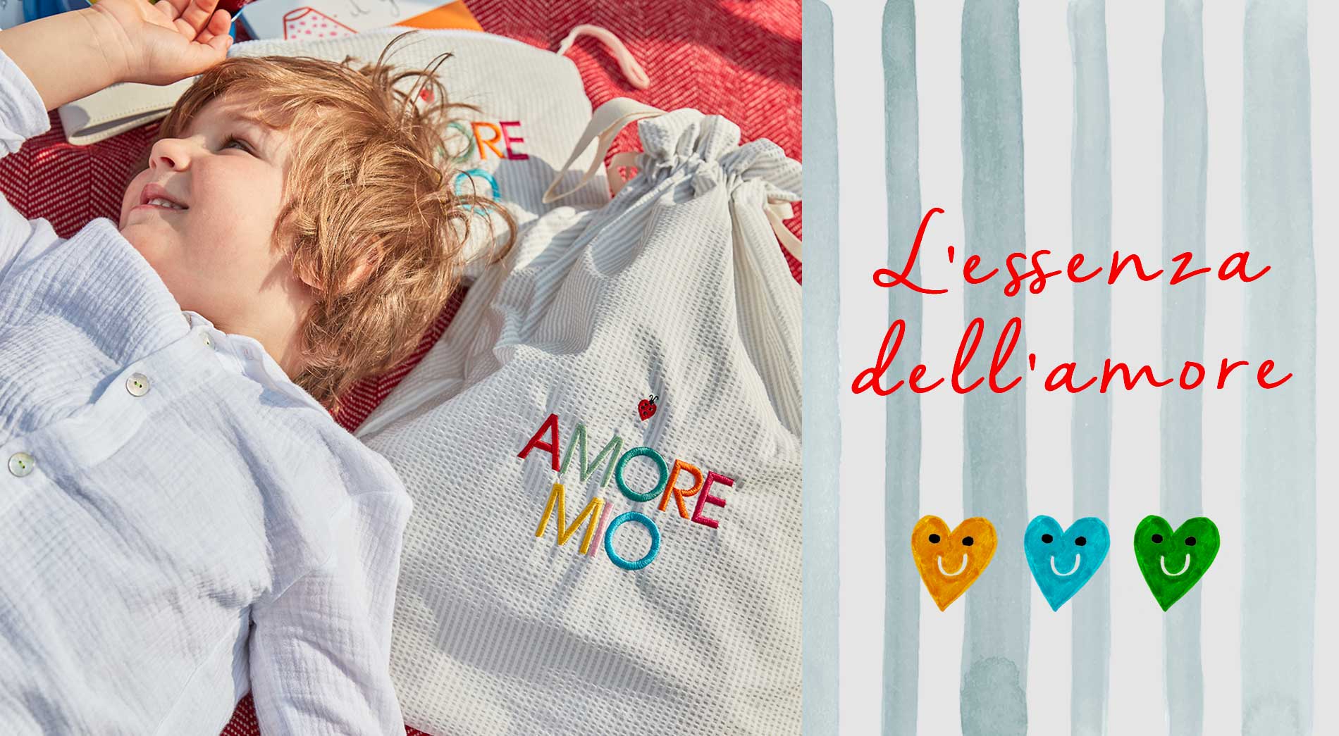 Set-AMORE-MIO-Arcobaleno-NEW-IN-header Illustrazione natalizia della borsa mamma solferina con sacchetti cambio con snap per completarla