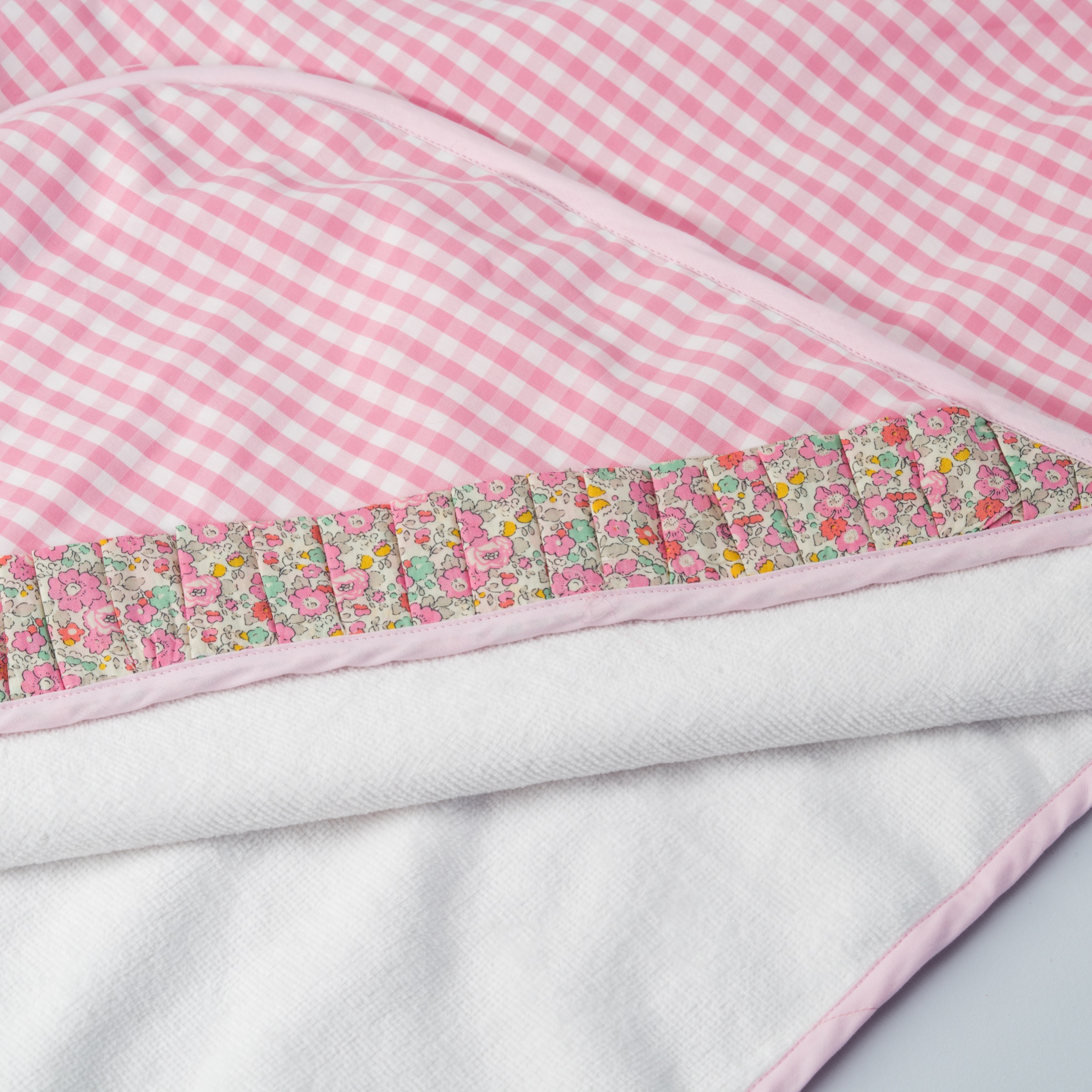 Triangolo Spugna_Fiorellino_vichy e liberty_dettaglio