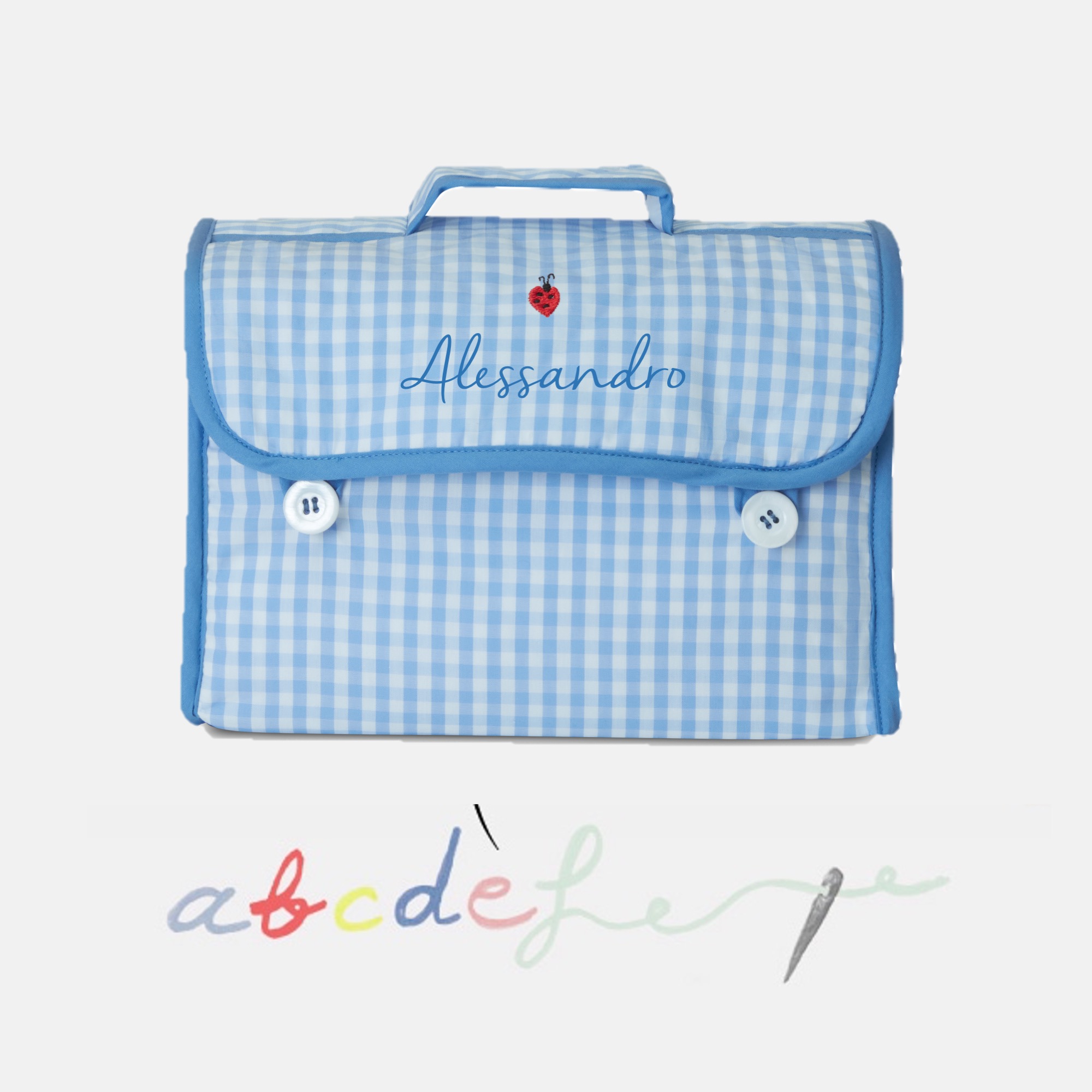 beauty case you are my sunshine azzurro