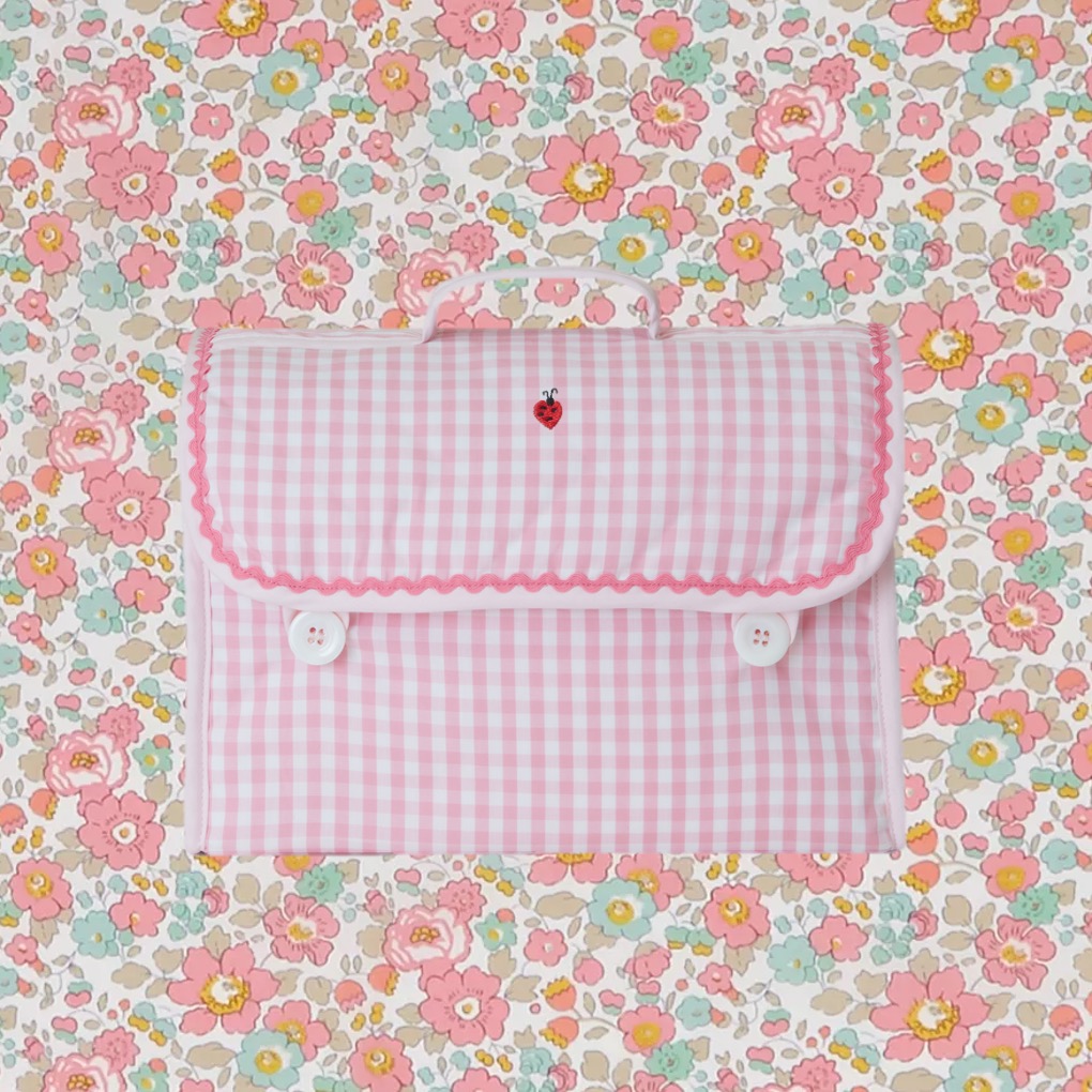 Sacchetto cambio NON TI SCORDAR DI ME beige