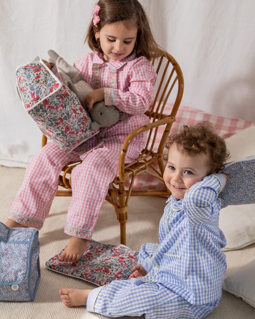 Sacchetto cambio NON TI SCORDAR DI ME azzurro