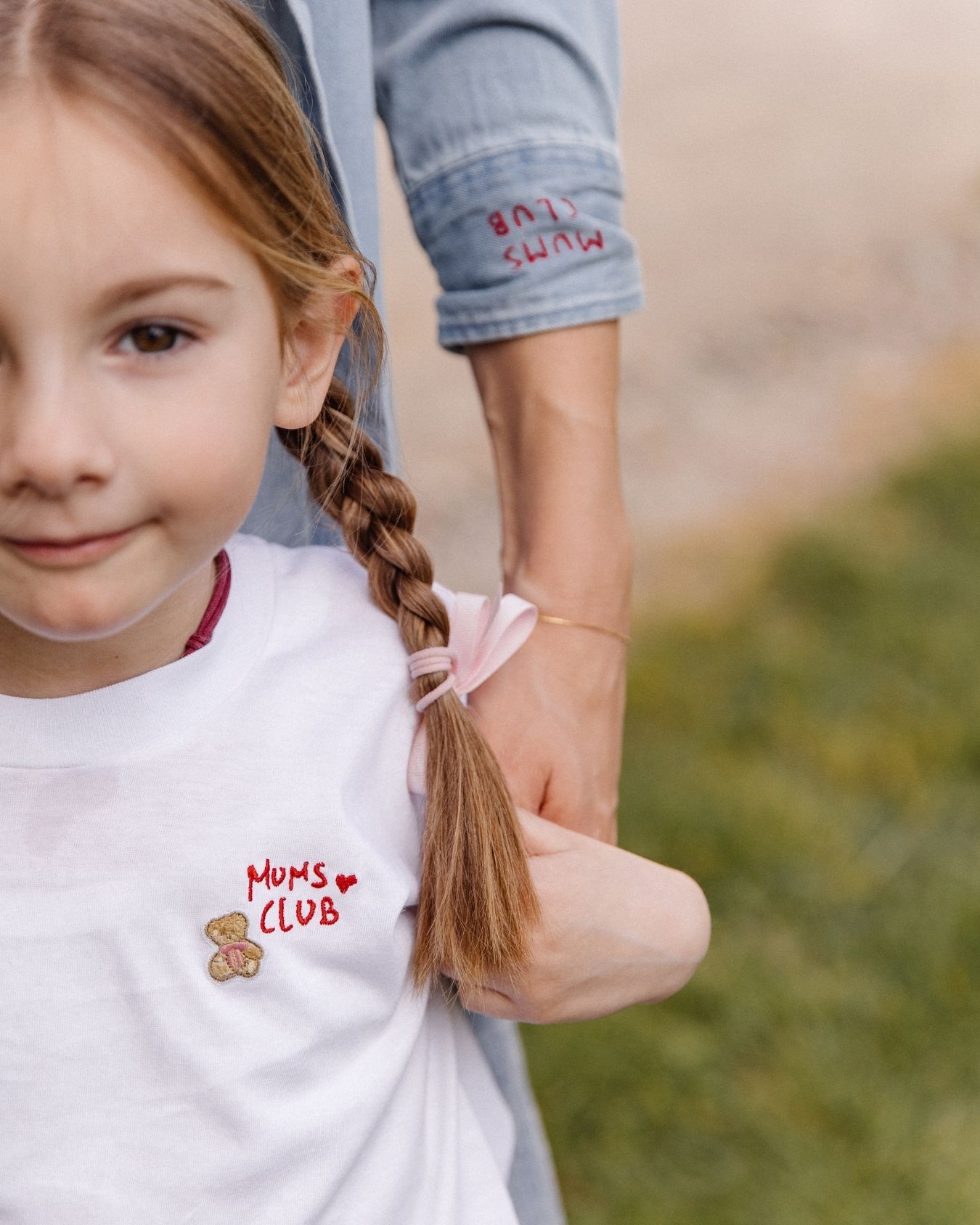Pochette rossa con coccinella